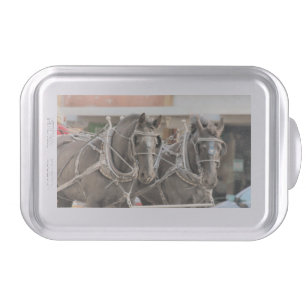 Team Work Serving Tray Cake Pan