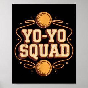 Team Yoyo Player Squad Yo-yo  Poster