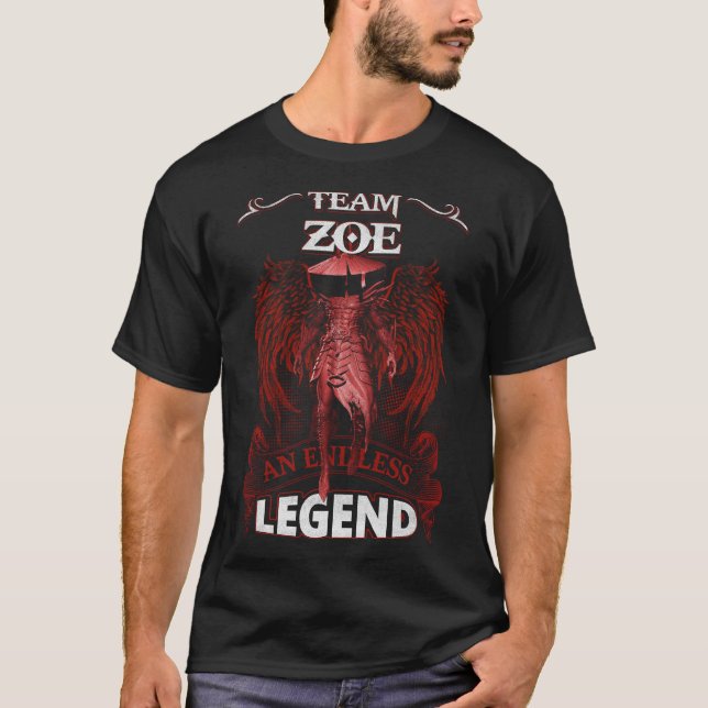 Team ZOE - An Endless LEGEND T-Shirt (Front)
