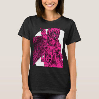 #Teamb3ar - Battlefield Bear Pink T-Shirt