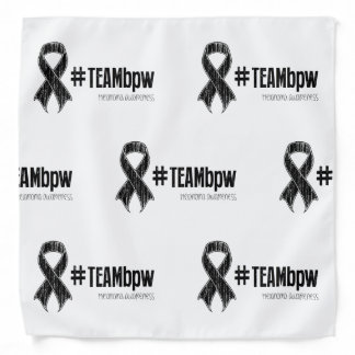 #TEAMbpw bandana 100% cotton