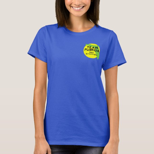 TeamFlorida-Pam Smyth T-Shirt (Front)