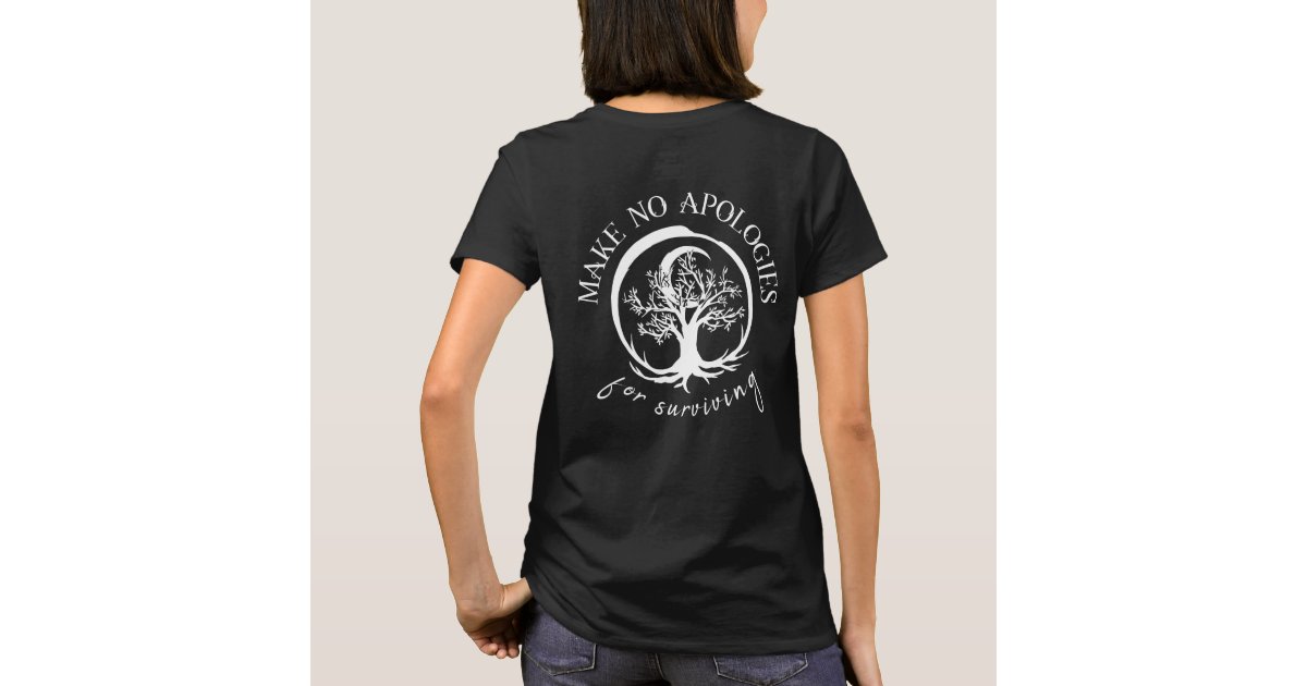 no apologies t shirt