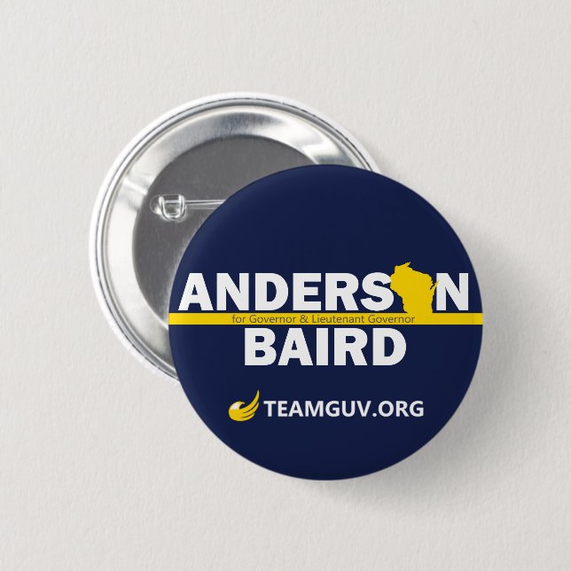 TeamGuv — Anderson / Baird Button (Front & Back)
