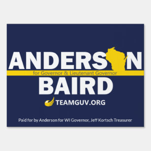 TeamGuv — Anderson / Baird Sign