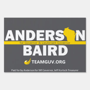 TeamGuv — Anderson / Baird Sign