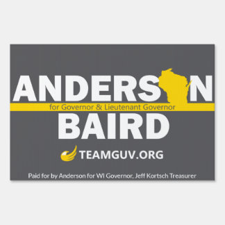 TeamGuv — Anderson / Baird Sign