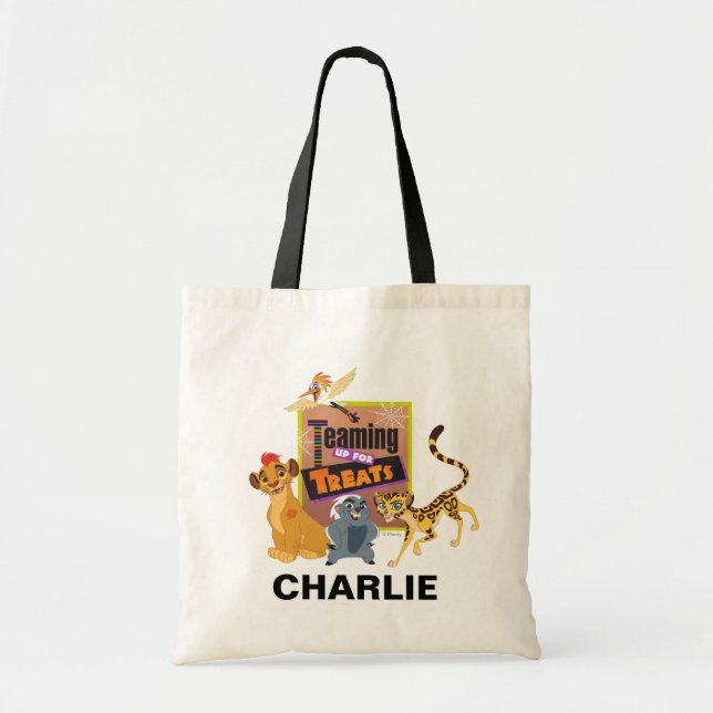 Teaming up for Treats Tote Bag (Front)