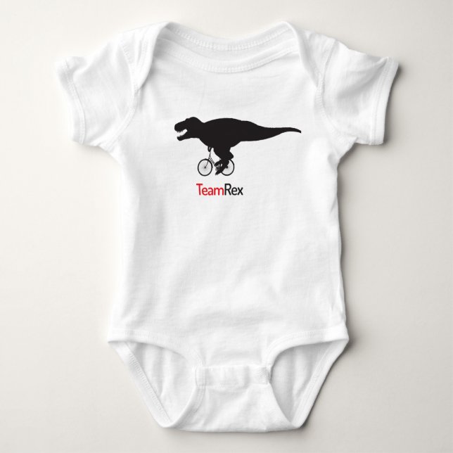 TeamRex Baby Baby Bodysuit (Front)