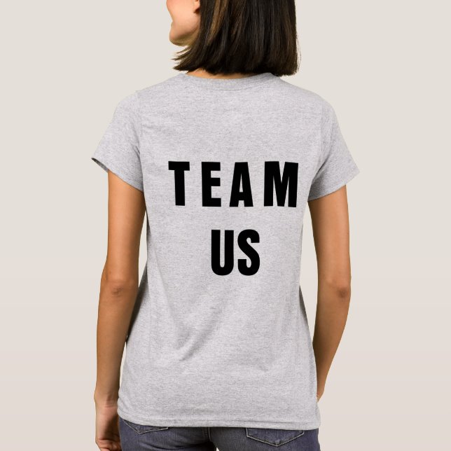 TeamUS shirt (scrawled) (Back)
