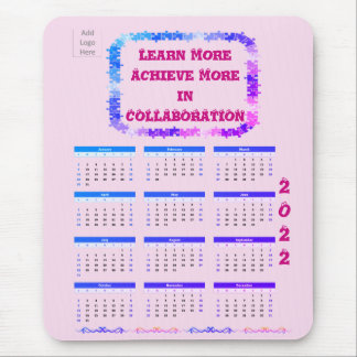 Teamwork 2022 Pink Mouse pad