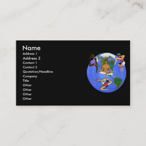 "TEAmwork" Business Card Templates
