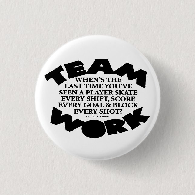 TEAMWORK BUTTON (Front)