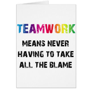 Teamwork Cards