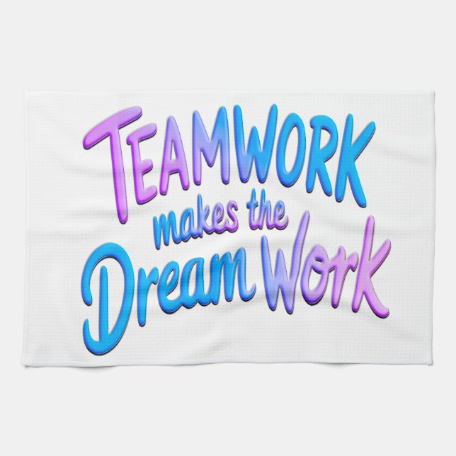 Teamwork Kitchen Towel (Horizontal)