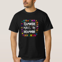 Teamwork Makes The Dreamwork Motivational Sports