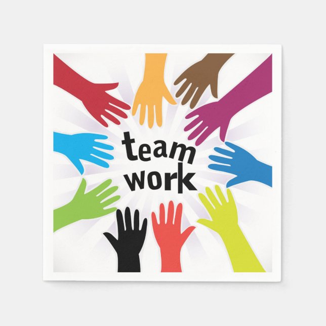 TeamWork Napkins (Front)