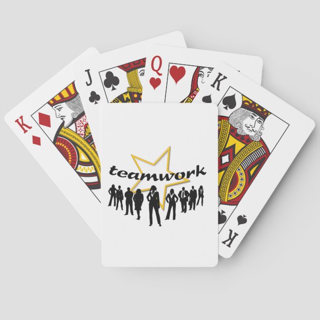 Teamwork Poker Cards (Back)