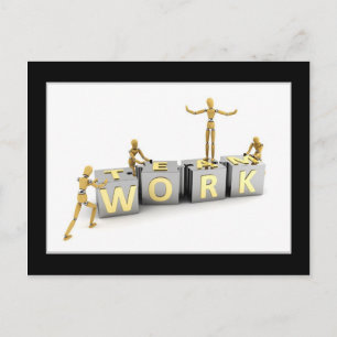 Teamwork - Postcard