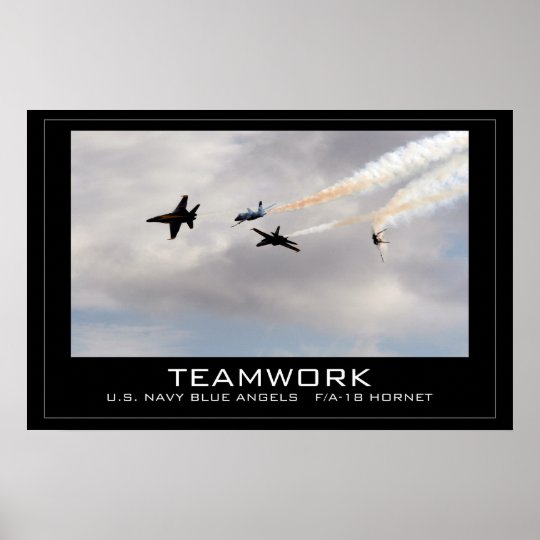 Teamwork Poster | Zazzle.com