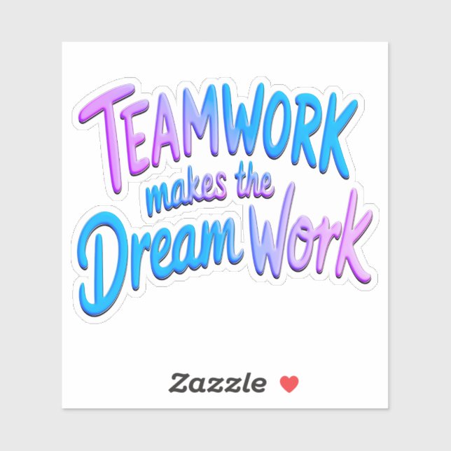 Teamwork Sticker (Sheet)