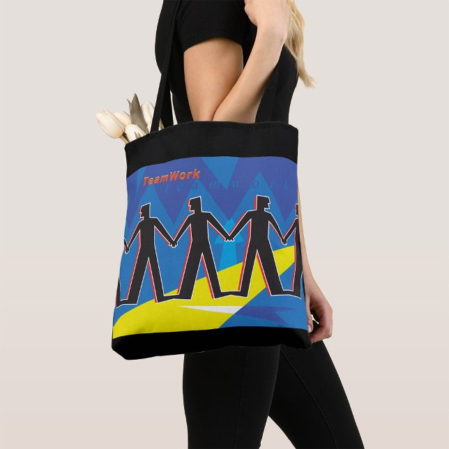 Teamwork Tote Bag (Creator Uploaded)