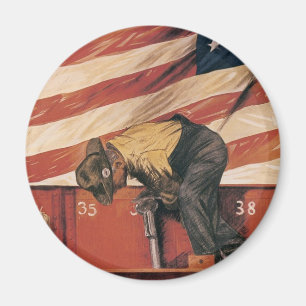 Teamwork Wins Magnet