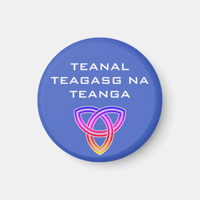 Teanal Teagasg na Teanga Magnet (Front)