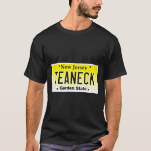 Teaneck New Jersey Hometown Nj License Plate Graph T-Shirt