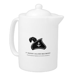 Teapot — 1st Rhode Island Regiment