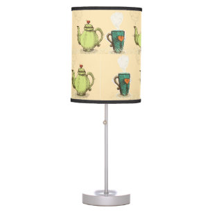 TEAPOT AND COFFEE TABLE LAMP