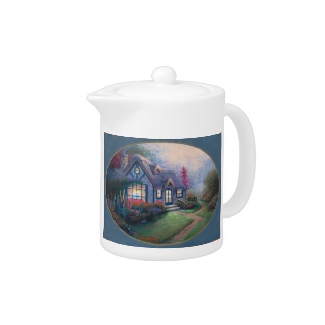 Teapot BIRTHDAY COTTAGE Small Size (Right)