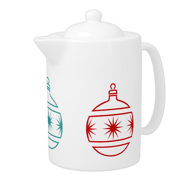 Teapot - Christmas Ornaments (Right)