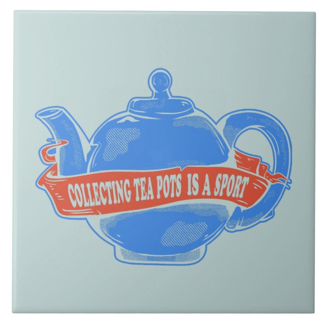 Teapot Collecting teapots Ceramic Tile (Front)