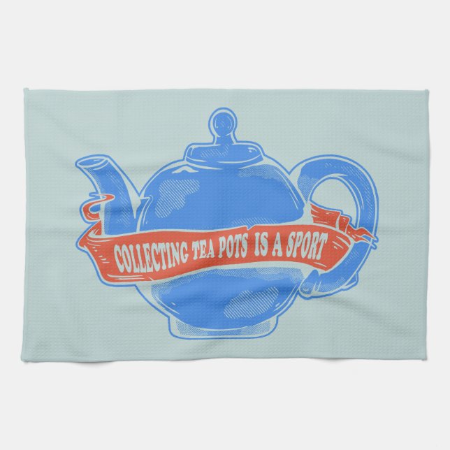 Teapot Collecting teapots Kitchen Towel (Horizontal)