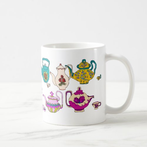 Teapot Collection Coffee Mug