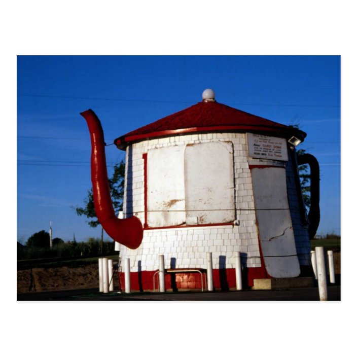 TEAPOT DOME NOVELTY ARCHITECTURE Postcard ZILLAH