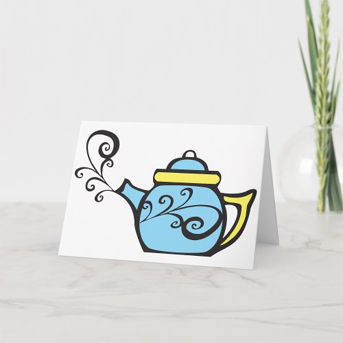 Teapot Greeting Cards