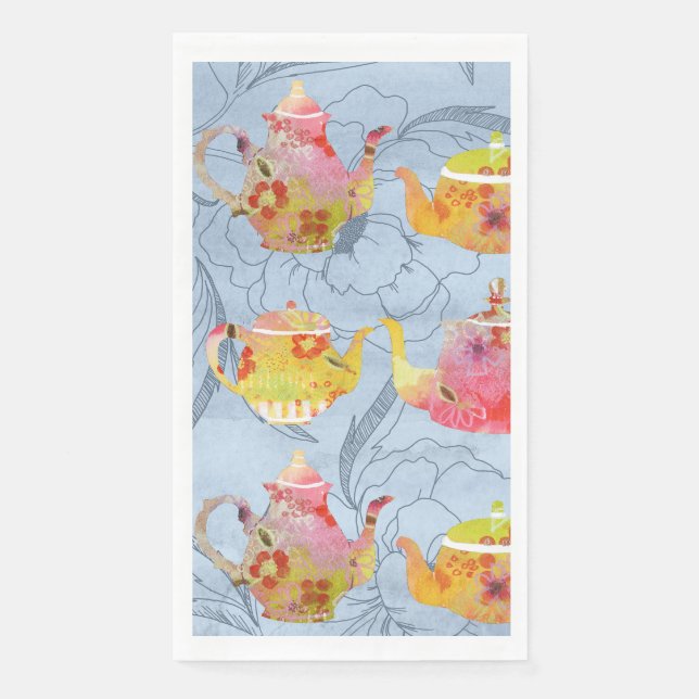 Teapot guest towel (Front)