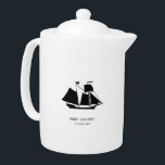 Teapot — HMS Gaspee<br><div class="desc">Celebrate America's 250th Independence Day with this teapot depicting the HMS Gaspee.</div>