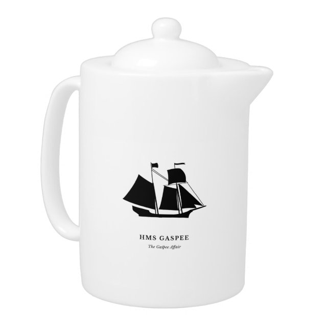 Teapot — HMS Gaspee (Left)