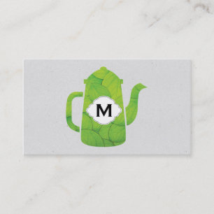 Teapot (leaves) business card