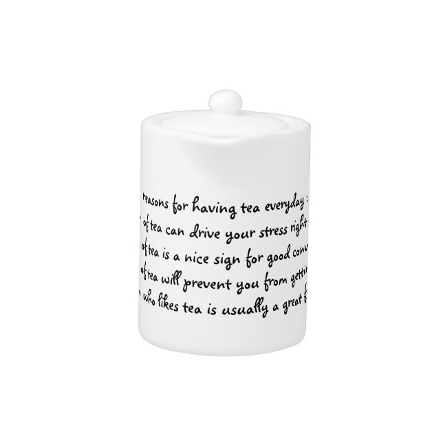 Teapot of Reasons (Front)