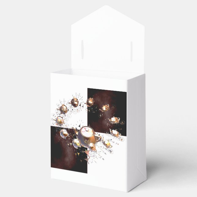 Teapot Party Favor Boxes (Opened)