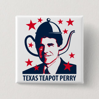 Teapot Perry Pinback Button