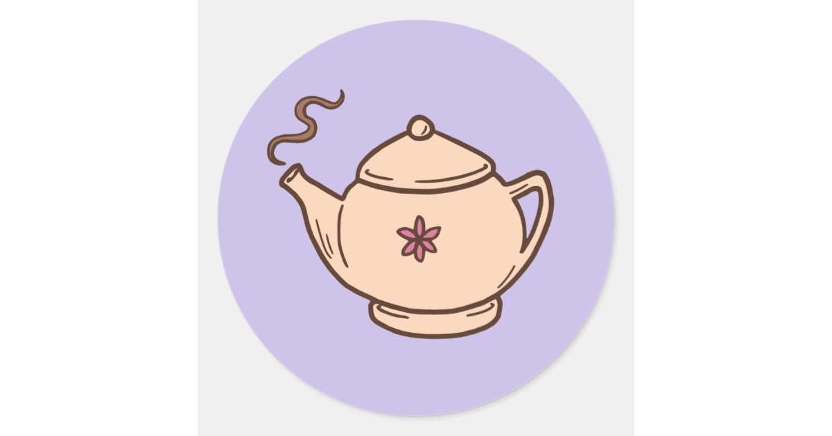 Teapot Stickers Zazzle