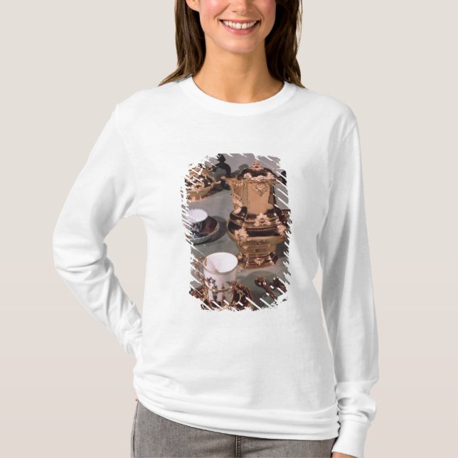 Teapot, sugar bowl, chocolate pot and mug T-Shirt (Front)