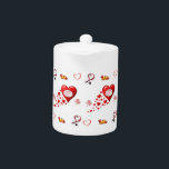 Teapot Valentine's Day<br><div class="desc">Teapot Something for everyone offers customized personalized teapot especially for you. While you are here already you may want to view other related bathroom items such as, t-shirts, shower curtain liners, soap dispensers, bath mats, bath sets, colorful children’s shower curtains, bath scales, man cave shower curtains, bathroom accessories, soap dish...</div>