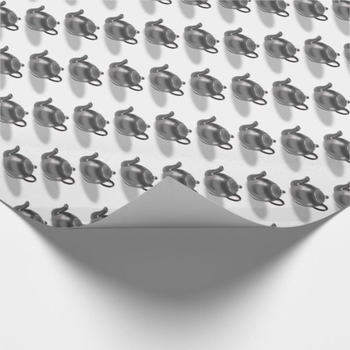 Teapot Wrapping Paper Zazzle