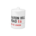 AARON HILL ROAD  Teapots